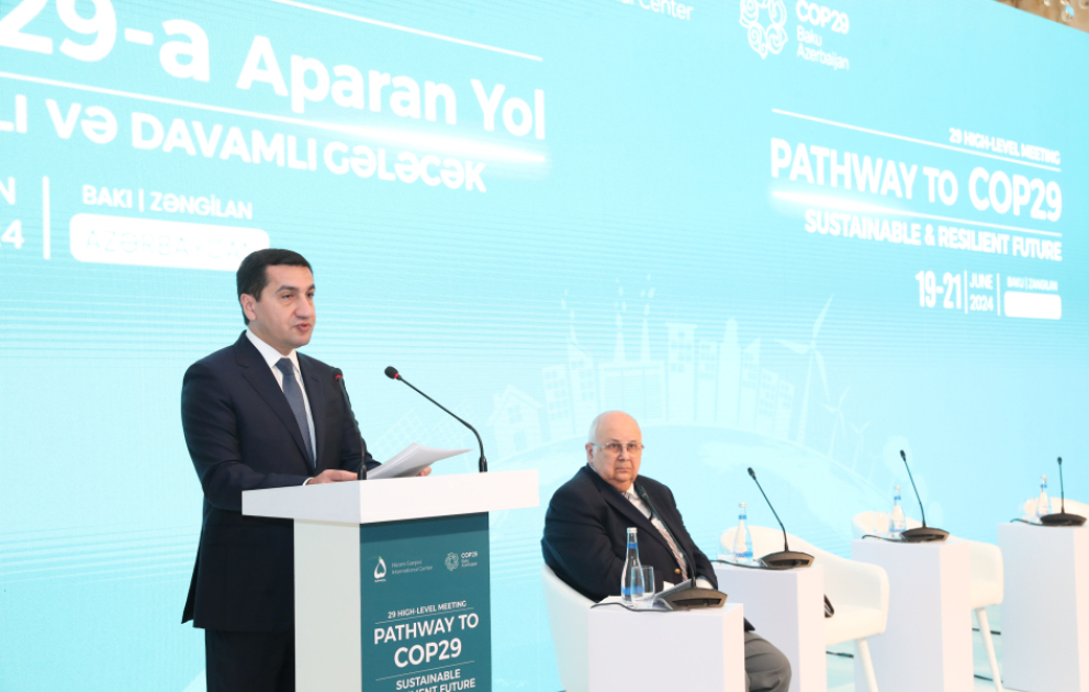Opening ceremony of the 29th High-Level Meeting themed “Pathway to COP29: Sustainable and Resilient Future” held in Baku VIDEO