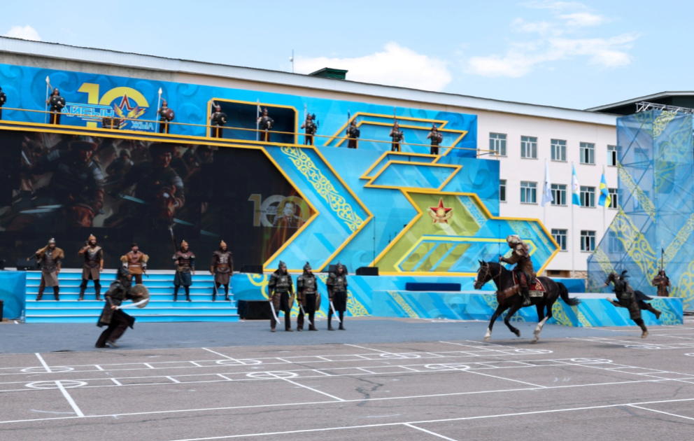 В Алматы стартовал X Международный военно-патриотический сбор молодежи «Айбын» ВИДЕО
