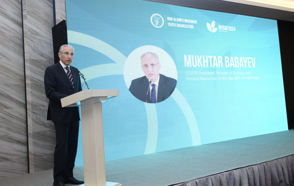 Bakıda Qoşulmama Hərəkatı Gənclər Təşkilatının İqlim Fəaliyyəti Forumunun açılış mərasimi keçirilib YENİLƏNİB VİDEO