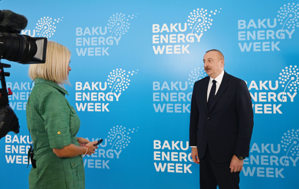 President Ilham Aliyev’s interview was broadcast on Euronews channel VIDEO