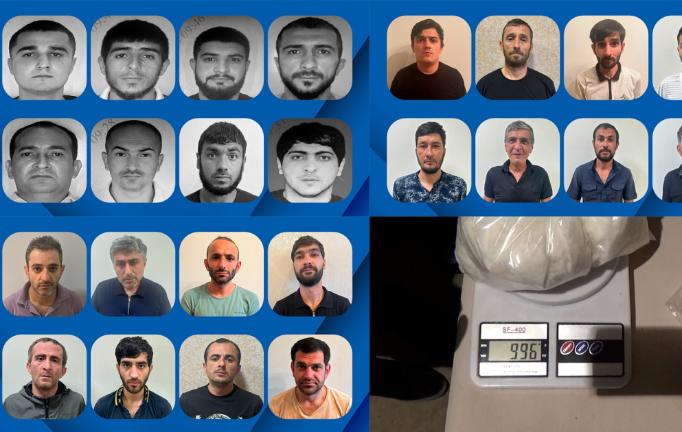 Yasamalda polisin keçirdiyi əməliyyatlar zamanı 10 kiloqram narkotik vasitə qanunsuz dövriyyədən çıxarılıb VİDEO