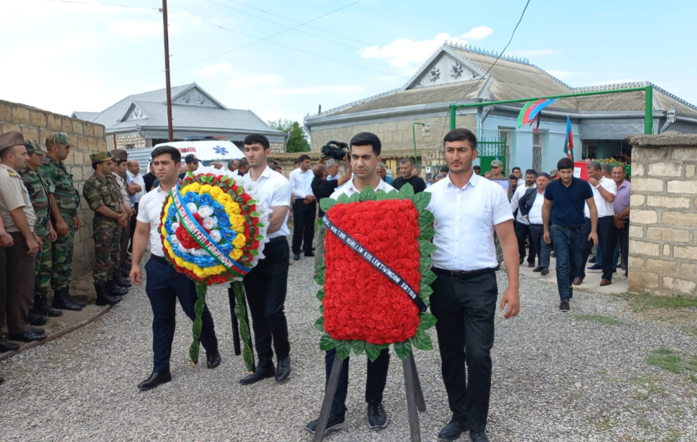 Birinci Qarabağ müharibəsinin şəhidi Fəqan Yaqubov Tərtərdə dəfn olunub VİDEO