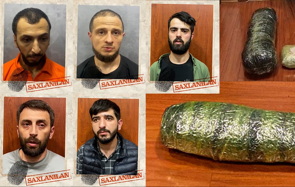 Səbail rayonunda saxlanılan şəxslərdən 16 kiloqram narkotik vasitə götürülüb VİDEO