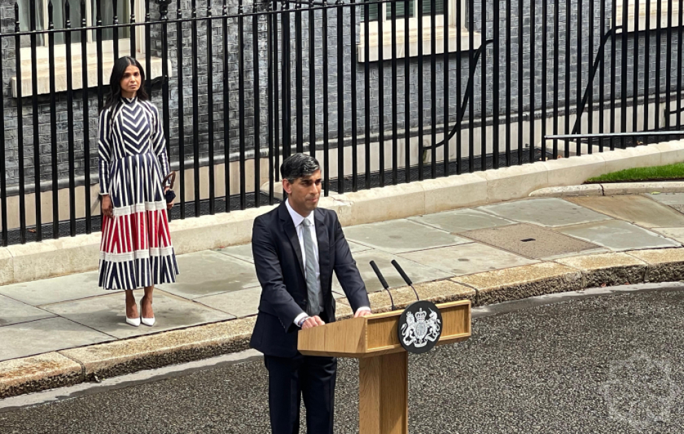 Rişi Sunak “10 Downing Street” qarşısında sonuncu dəfə çıxış edib VİDEO