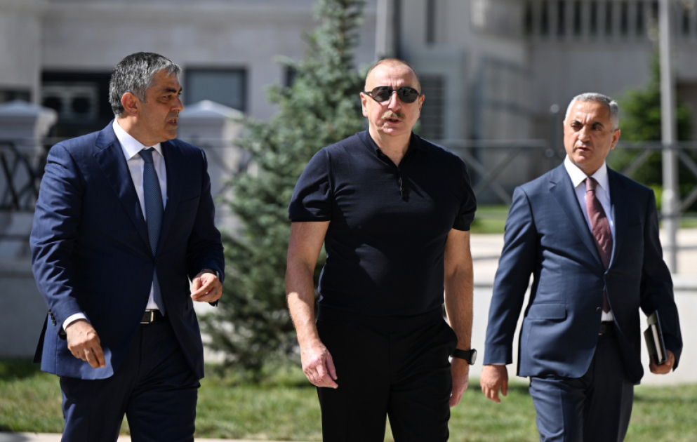 Khankendi : le président Aliyev participe à la réouverture de l’Hôtel Palace  MIS A JOUR VIDEO