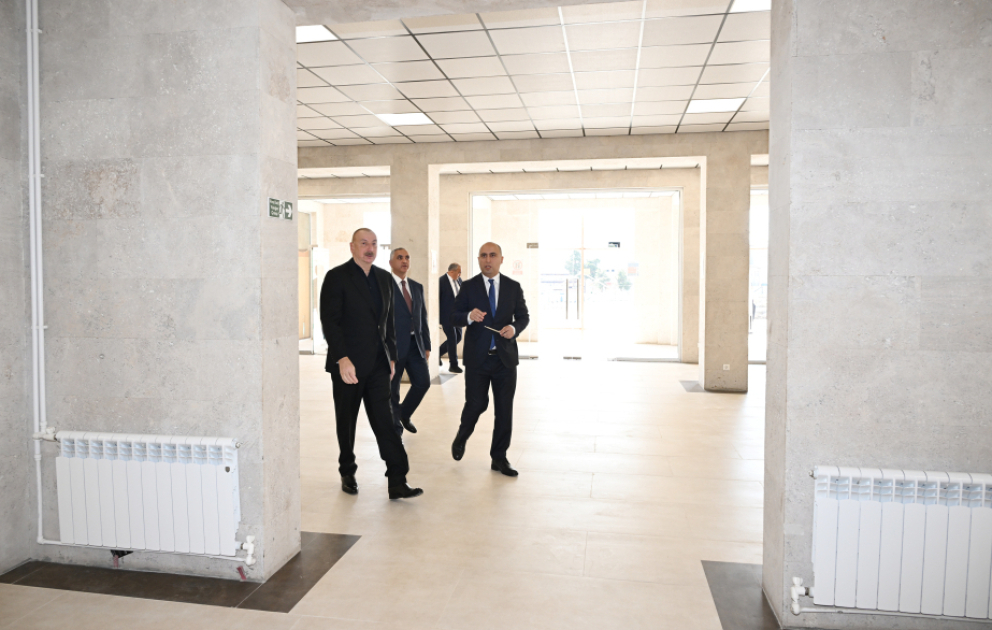 Präsident Ilham Aliyev besichtigt Arbeiten an Garabagh-Universität AKTUALISIERT  VIDEO