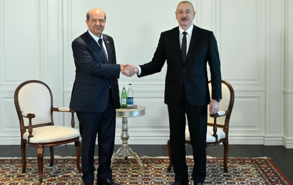 President Ilham Aliyev received President of the Turkish Republic of Northern Cyprus in Shusha VIDEO
