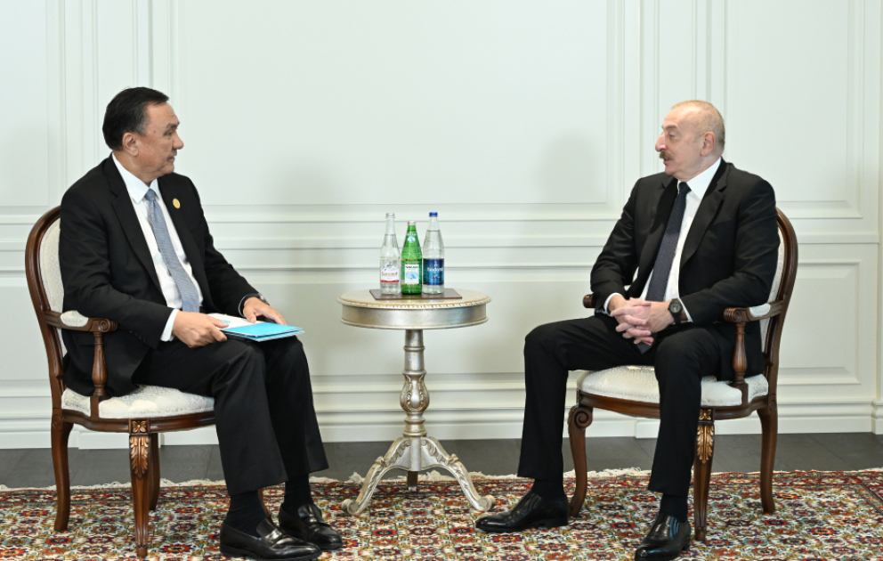 Präsident Ilham Aliyev empfängt Generalsekretär der Organisation Türkischer Staaten AKTUALISIERT  VIDEO