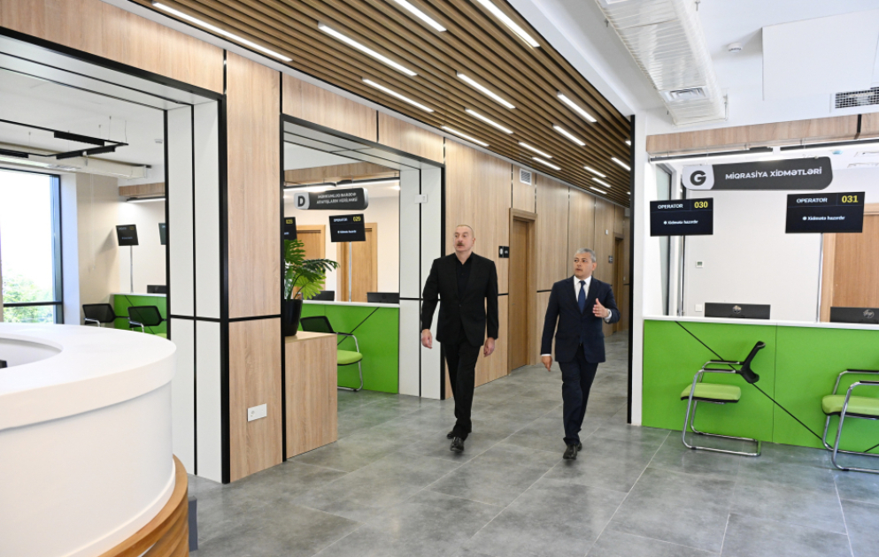 President Ilham Aliyev participated in reopening of Government Services Center in Shusha after major overhaul VIDEO