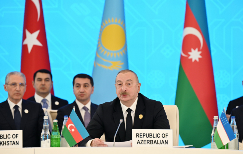 Prezident İlham Əliyev: Türk dünyasının və TDT-nin gücləndirilməsi Azərbaycanın xarici siyasətinin prioritet istiqamətidir VİDEO