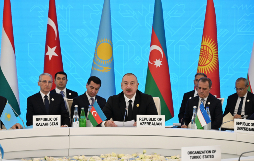 Informal Summit of Heads of State of Organization of Turkic States was held in Shusha President of the Republic of Azerbaijan Ilham Aliyev attended the event VIDEO