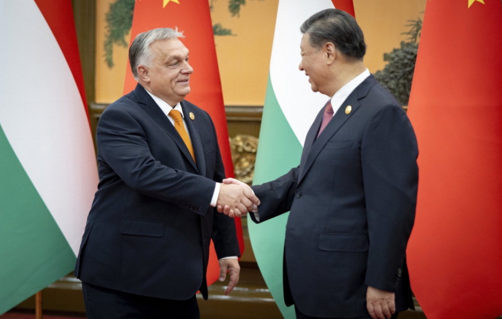 Si Cinpin və Viktor Orban Ukrayna məsələsini müzakirə ediblər VİDEO