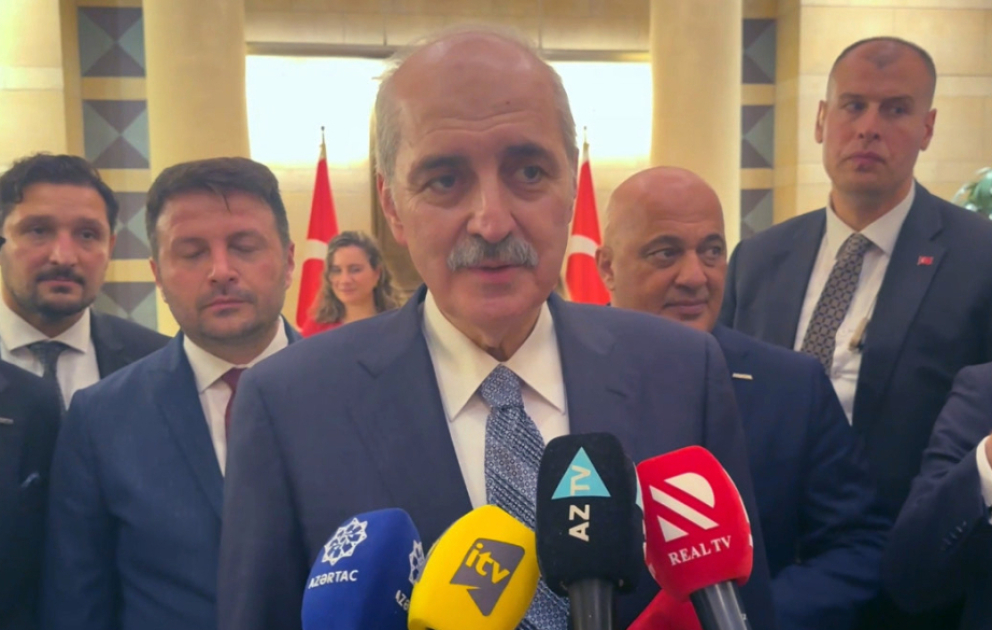 Numan Kurtulmuş: Azərbaycan-Türkiyə əlaqələri bütün sahələrdə mükəmməl səviyyədədir VİDEO