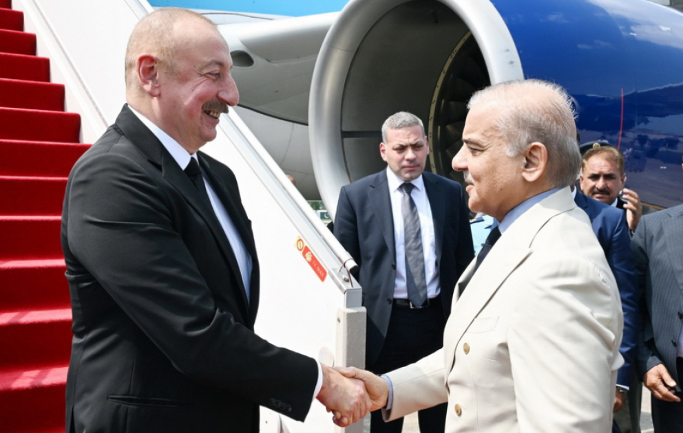 President of Azerbaijan arrived on state visit to Pakistan VIDEO