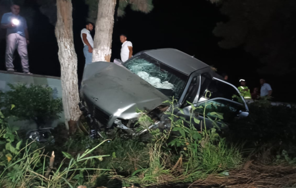 Tovuzda yol qəzası baş verib VİDEO