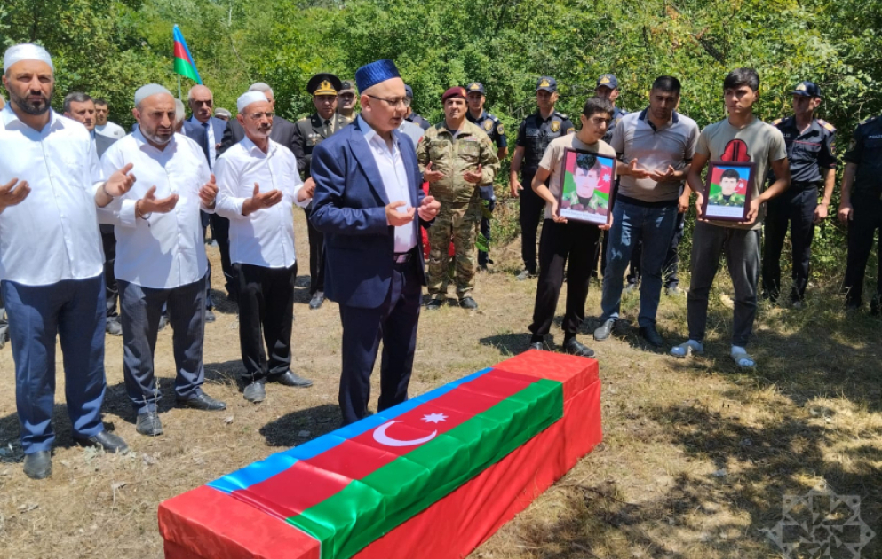 Birinci Qarabağ müharibəsinin şəhidi İdris Baxışov Qubada dəfn olunub VİDEO