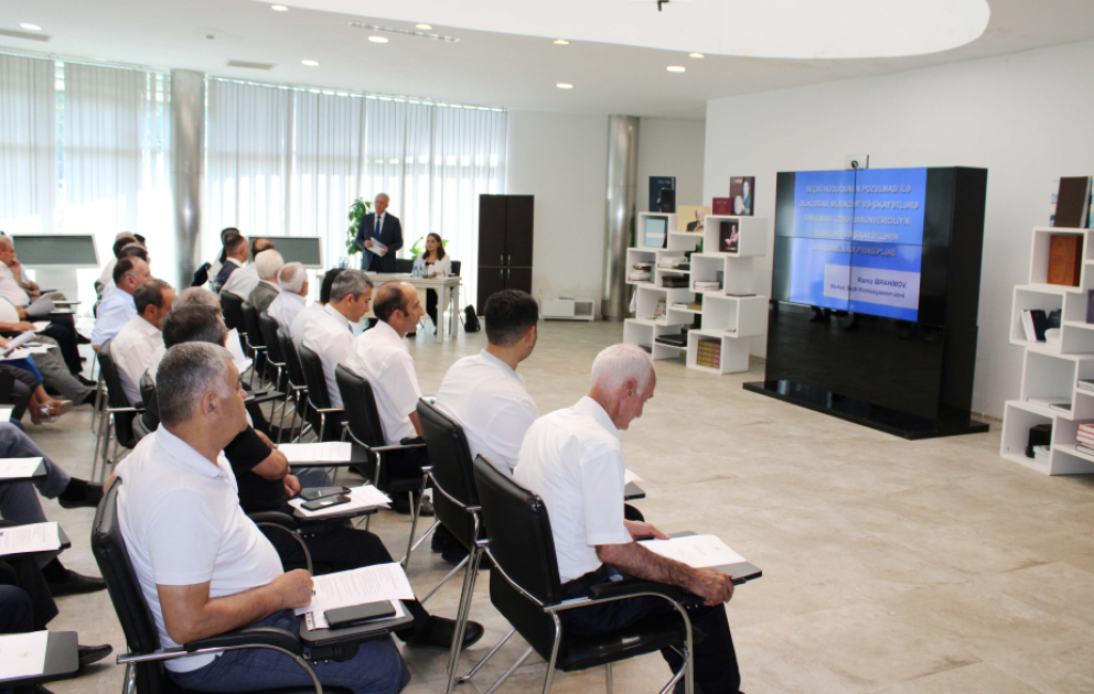 Masallıda MSK-nın təşkilatçılığı ilə Ekspert qruplarının üzvləri üçün regional seminar keçirilib VİDEO