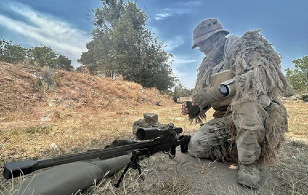 Azerbaijan’s Defense Ministry: Snipers’ professionalism increased VIDEO