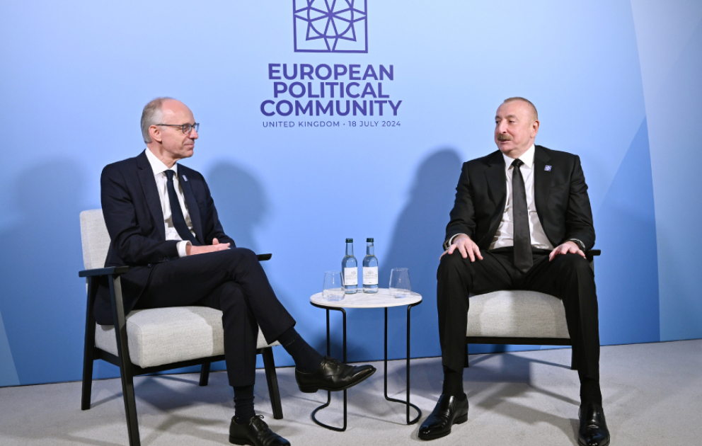 President of Azerbaijan Ilham Aliyev met with Prime Minister of Luxembourg Luc Frieden in Oxford VIDEO