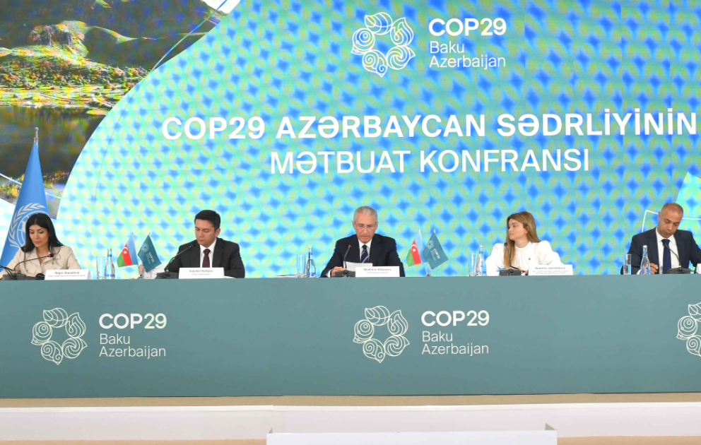 Yalçın Rəfiyev: İqlim maliyyə fəaliyyət fondu vasitəsilə 1 milyard dollar vəsait toplamağa çalışırıq VİDEO