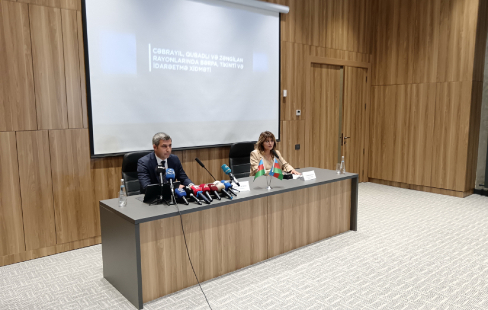 Cəbrayıl, Qubadlı və Zəngilan rayonlarında Bərpa, Tikinti və İdarəetmə Xidməti tərəfindən 3 rayonda görülən işlər açıqlanıb VİDEO