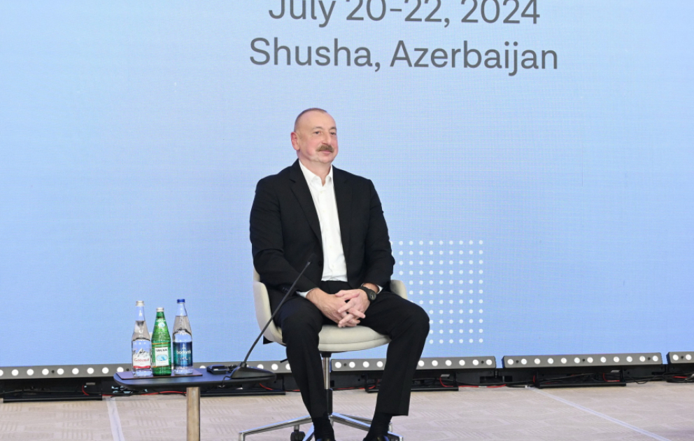 Shusha hosted second Global Media Forum President Ilham Aliyev attended the Forum VIDEO
