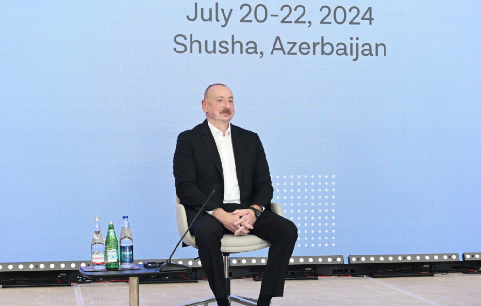 Ouverture de la 2ème édition du Global Media Forum de ChouchaLe président Ilham Aliyev participe au Forum MIS A JOUR VIDEO