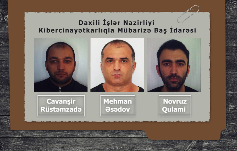 Bank kartlarına kiberhücumlar edən şəbəkə üzvləri həbs ediliblər VİDEO