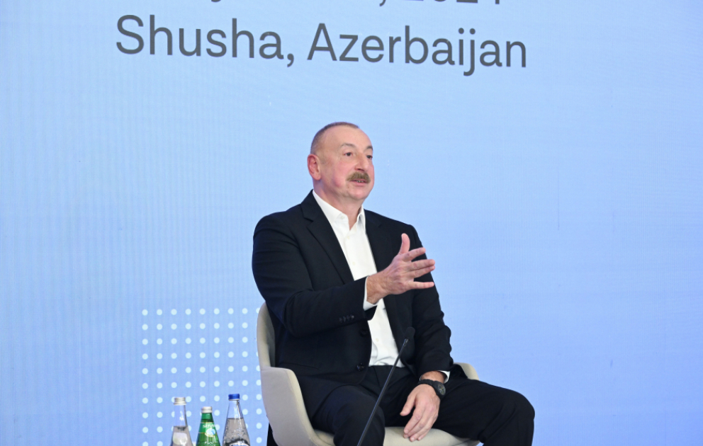 Präsident Ilham Aliyev: Wir stehen jetzt vor einem historischen Wandel im Südkaukasus VIDEO