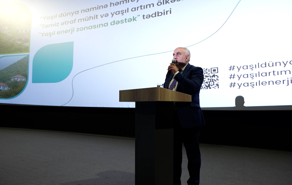 Laçında yaşıl enerji zonasına dəstək tədbiri keçirilib VİDEO