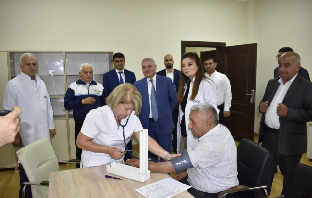 Ağdərə və Tərtər sakinlərinin kardioloji müayinələri aparılıb VİDEO