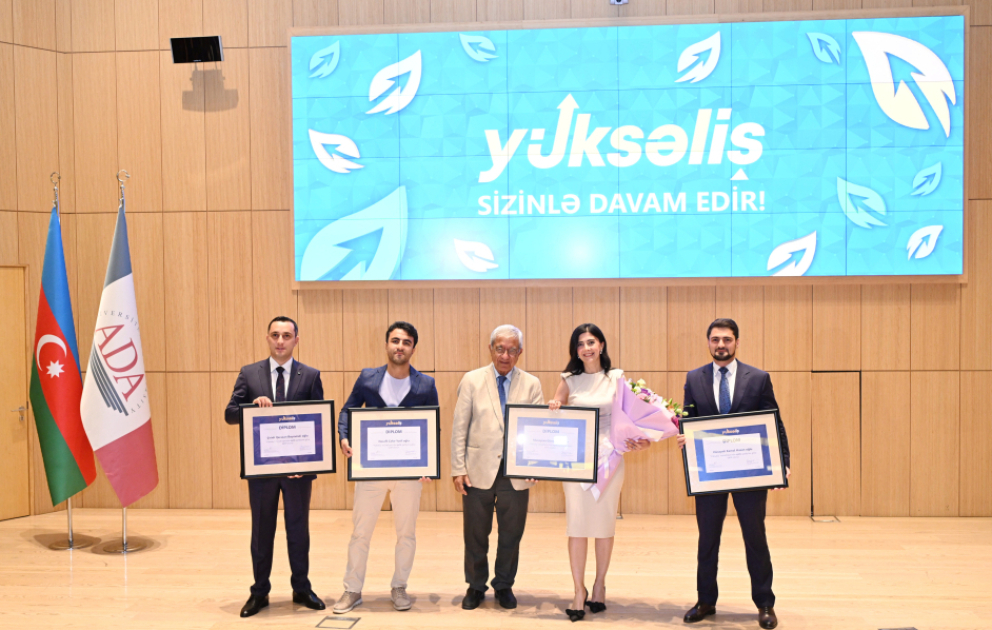Dördüncü “Yüksəliş” müsabiqəsinin qalibləri mükafatlandırılıb VİDEO