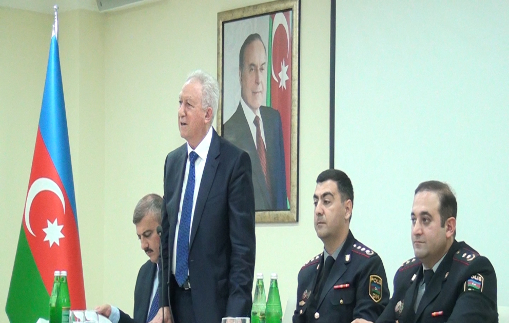 Şirvanda Milli Məclisə seçkilərdə polisin xidməti fəaliyyətinə həsr olunan seminar-müşavirə keçirilib VİDEO