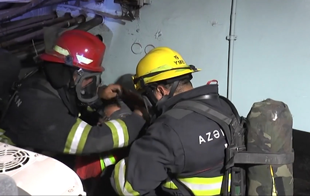 FHN metronun “Gənclik” stansiyasında təlim keçirib VİDEO