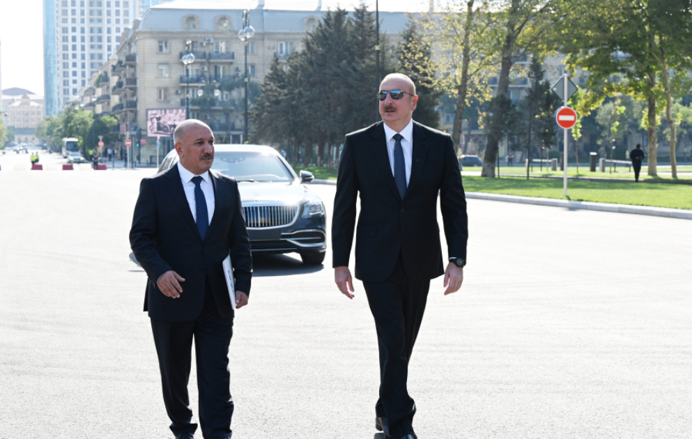 Prezident İlham Əliyev “Cavanşir” körpüsünün yerində inşa olunmuş yeni avtomobil yolunun açılışında iştirak edib  YENİLƏNİB VİDEO