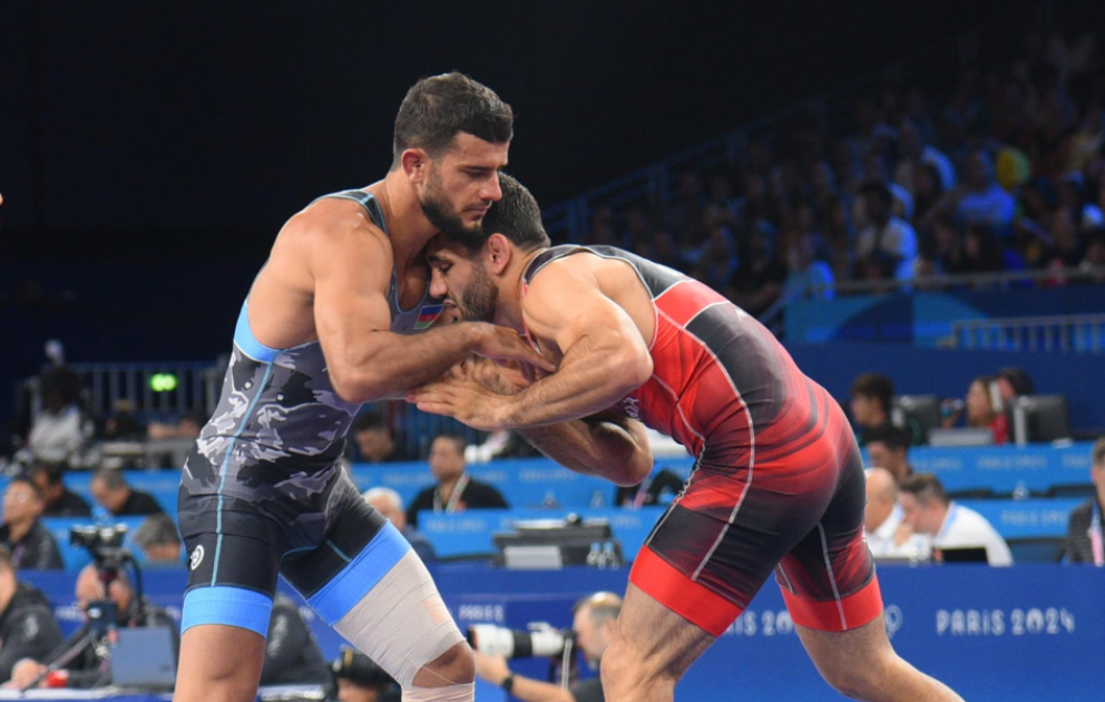 "Paris-2024": Sənan Süleymanov erməni rəqibinə qalib gələrək 1/4 finala yüksəlib VİDEO