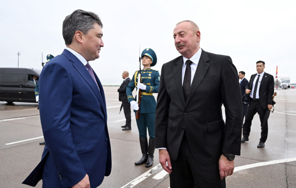 Azərbaycan Prezidenti İlham Əliyevin Qazaxıstana səfəri başa çatıb VİDEO