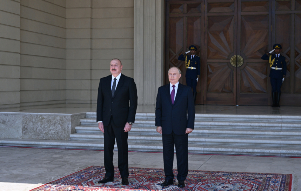 Cérémonie d’accueil officiel du président russe Vladimir Poutine VIDEO
