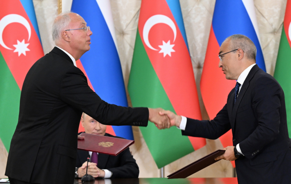 Azerbaijan and Russia exchanged the signed documents VIDEO
