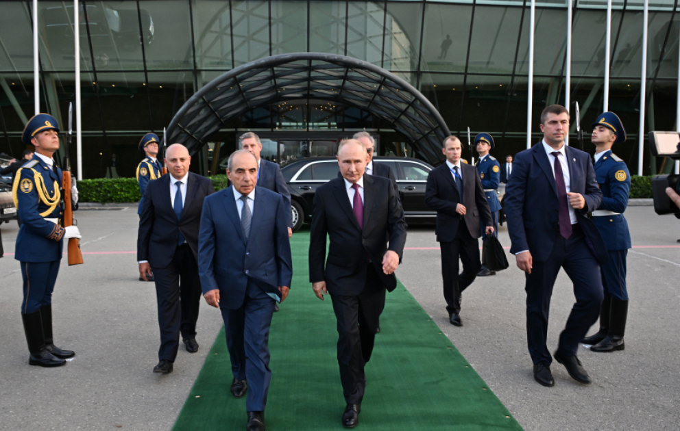 Завершился государственный визит Президента России Владимира Путина в Азербайджан ВИДЕО
