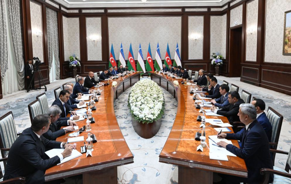 Le Conseil intergouvernemental suprême Azerbaïdjan- Ouzbékistan tient sa première réunion à Tachkent VIDEO