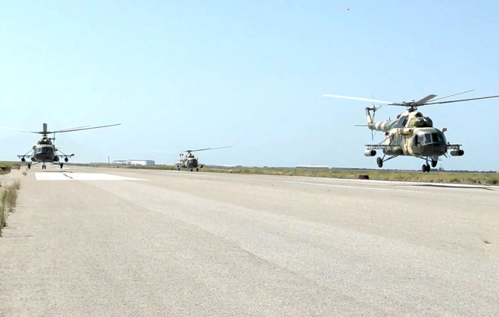 Azerbaijan Air Force conduct live-fire exercise VIDEO