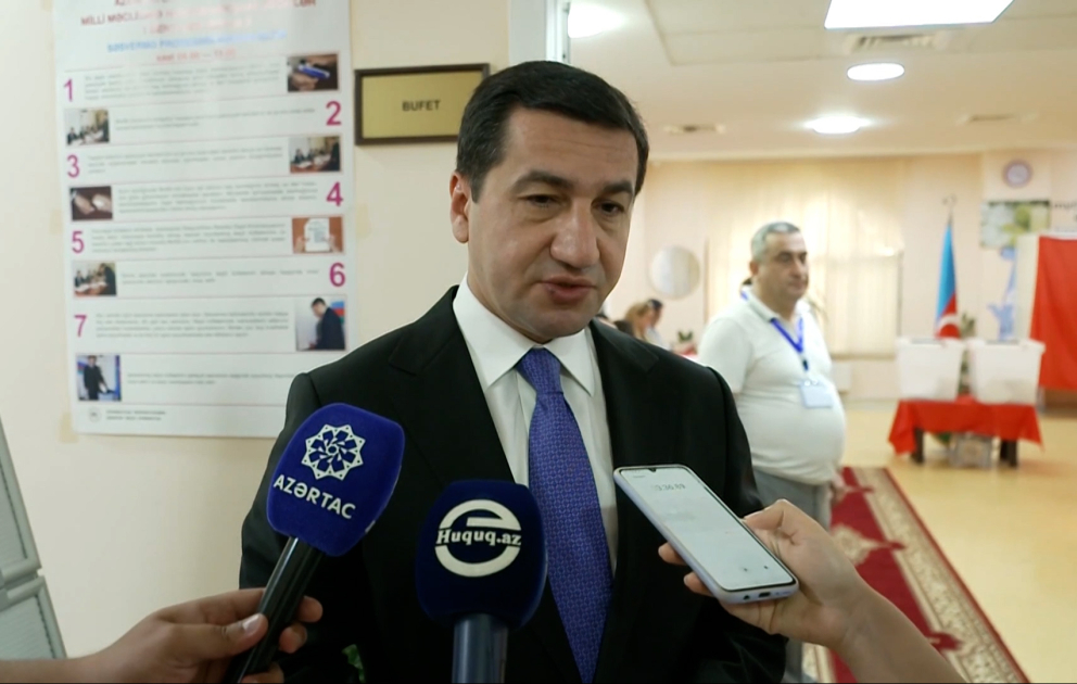 Hikmət Hacıyev: Ermənistanın militarizasiya siyasətinə verilən dəstək Cənubi Qafqazda gərginliyin yaradılmasına xidmət edir VİDEO