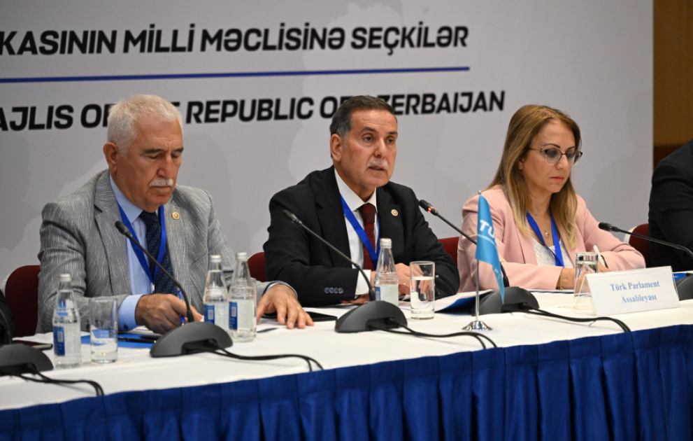TÜRKPA: Azərbaycanda parlament seçkiləri beynəlxalq standartlara uyğun olaraq azad və demokratik şəkildə baş tutub VİDEO
