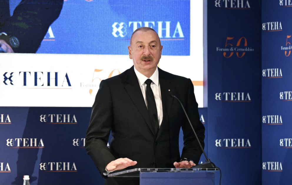 Prezident: İtaliya Azərbaycanın dünyada bir nömrəli ticarət tərəfdaşıdır VİDEO