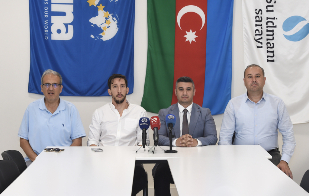 Su polosu üzrə Azərbaycan millisinin yeni baş məşqçisi ictimaiyyətə təqdim olunub VİDEO