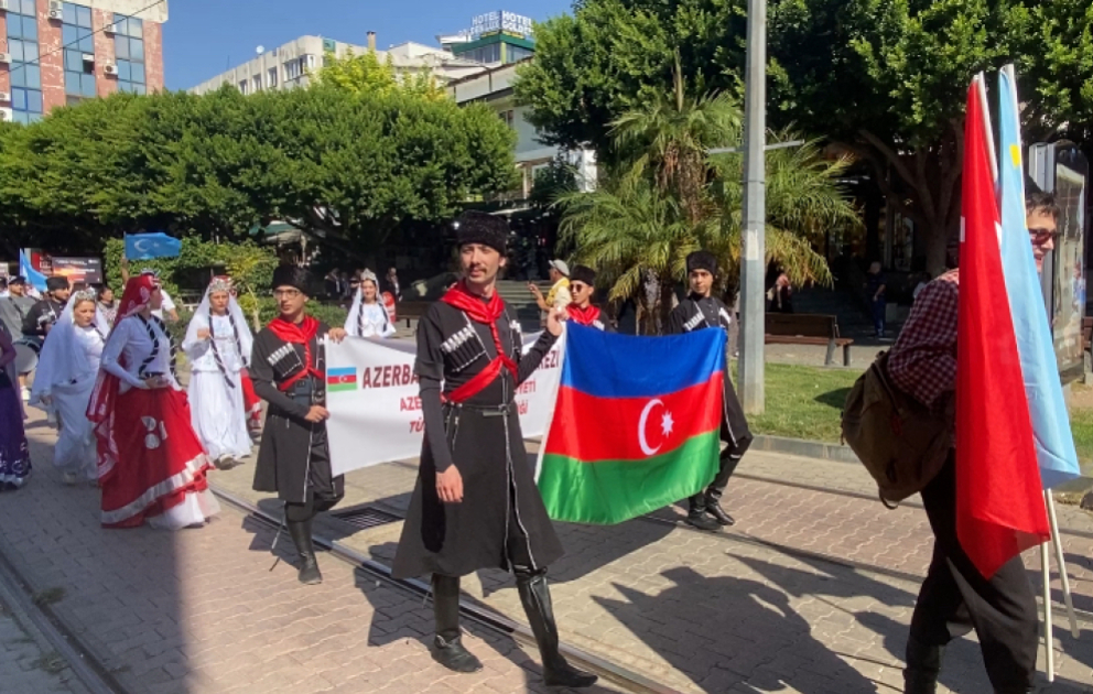 Azərbaycan Türkiyədə keçirilən Beynəlxalq Yörük Türkmən Festivalında təmsil olunur VİDEO