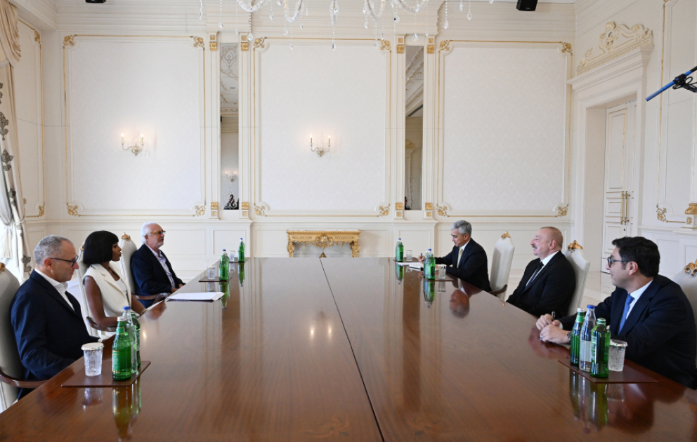 President Ilham Aliyev received President and Chief Executive Officer, consultant of Formula 1, and British supermodelVIDEO
