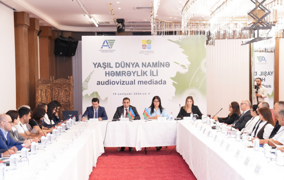 Audivizual media subyektlərinin nümayəndələri üçün seminar keçirilir VİDEO