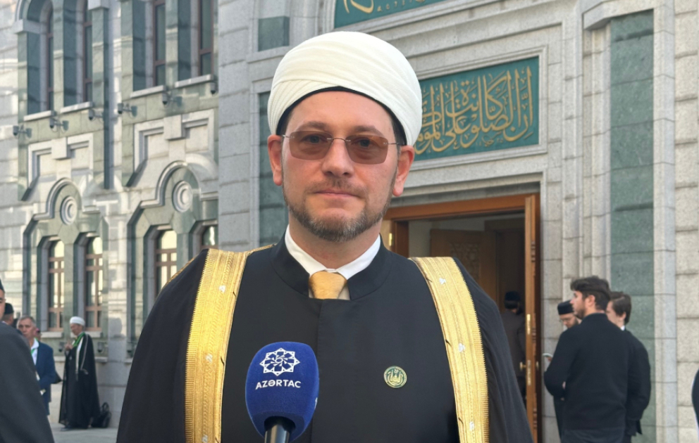 Damir Muxetdinov: Məscidlərin dağıdılması və təhqir olunması bütün müsəlmanların hiddətinə səbəb olur VİDEO